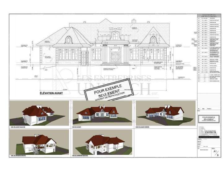 Élaboration de plan de maison Outaouais